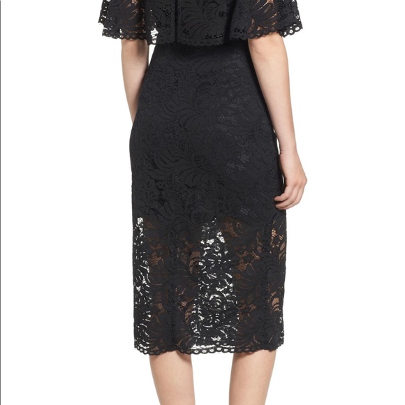 Keepsake the Label Off the Shoulder Lace Dress - Picture 6 of 9